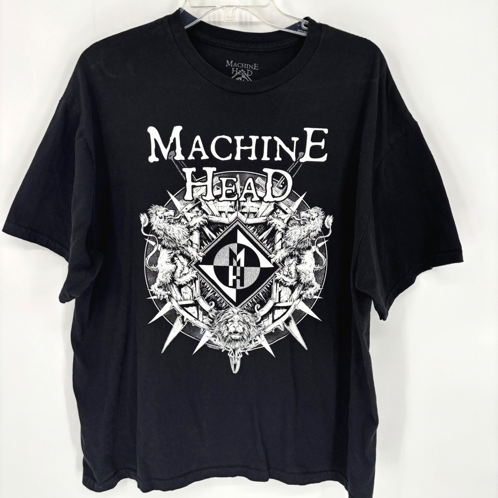Machine Head Burn My Eyes 25th Anniversary Tour 2020 Black T-Shirt Mens XL